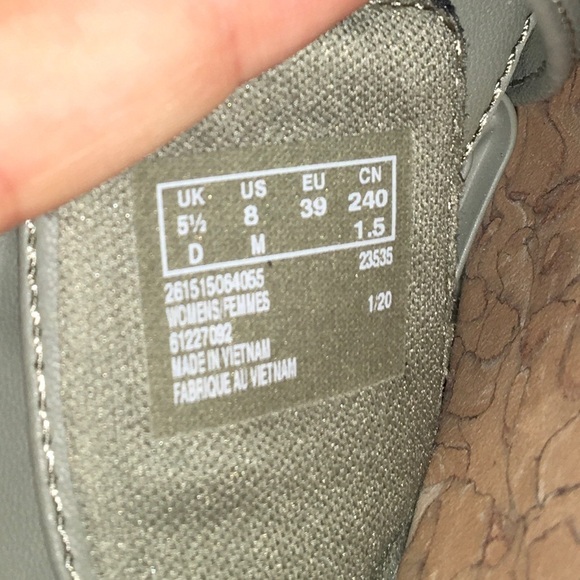 Clarks Cloudsteppers Cushion Soft Slides Sandals Strappy Shoes X Cross Strap 8M - Picture 6 of 11